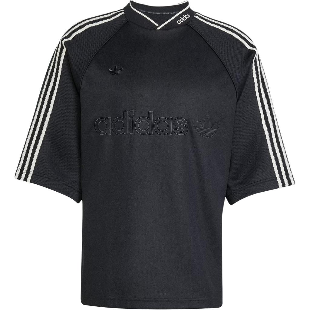 Adidas Originals Premium Jersey Striped Casual Sports Short Sleeve T-Shirt Men Tops JV7601