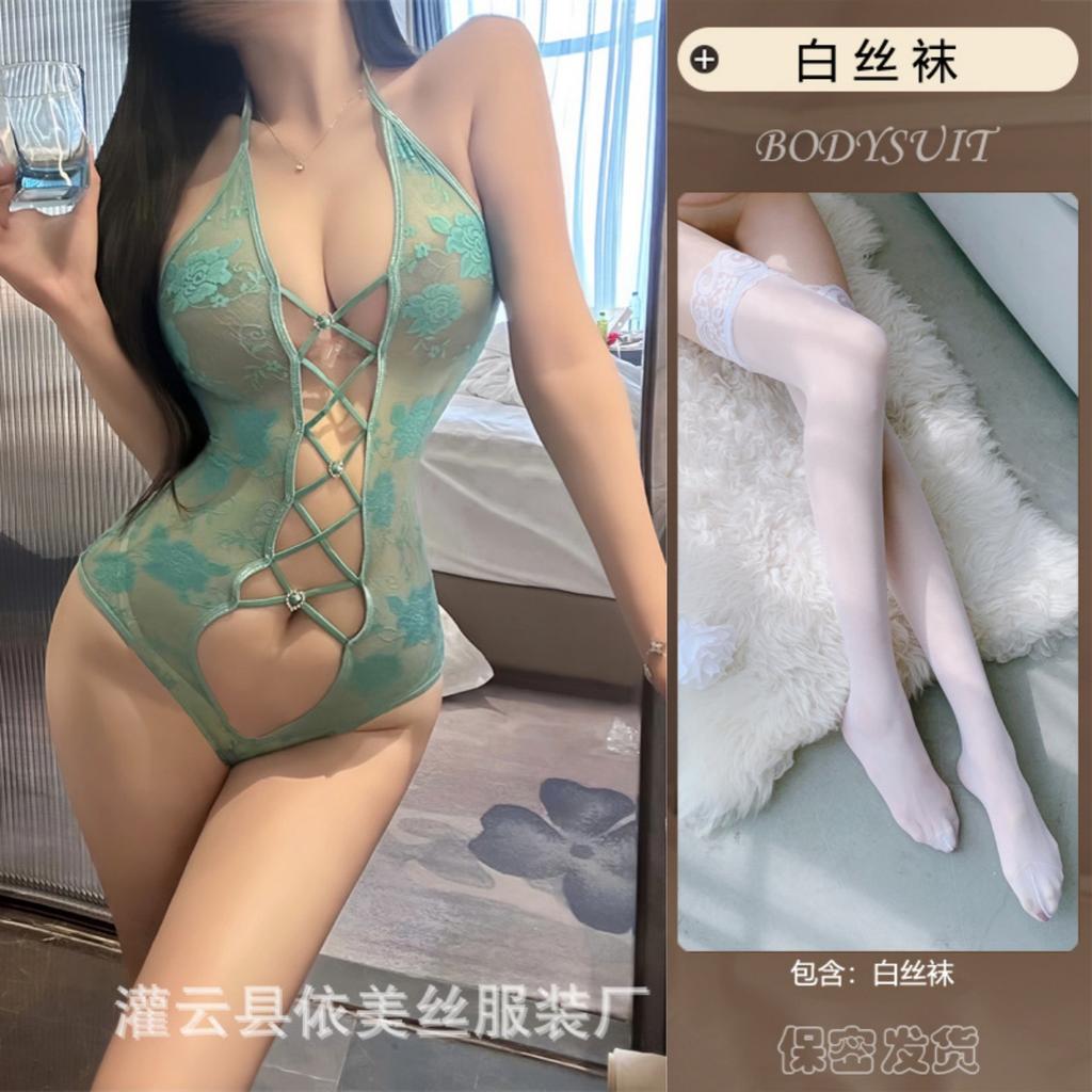 Sex underwear free small chest sm neck onesie perspective uniform temptation large size pure desire suit