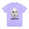 Twilight Eggward Funny Meme T Shirt Edward Cullen Parody Robert Pattinson Humor T-shirts Unisex's Women Cotton Short Sleeve T-shirt