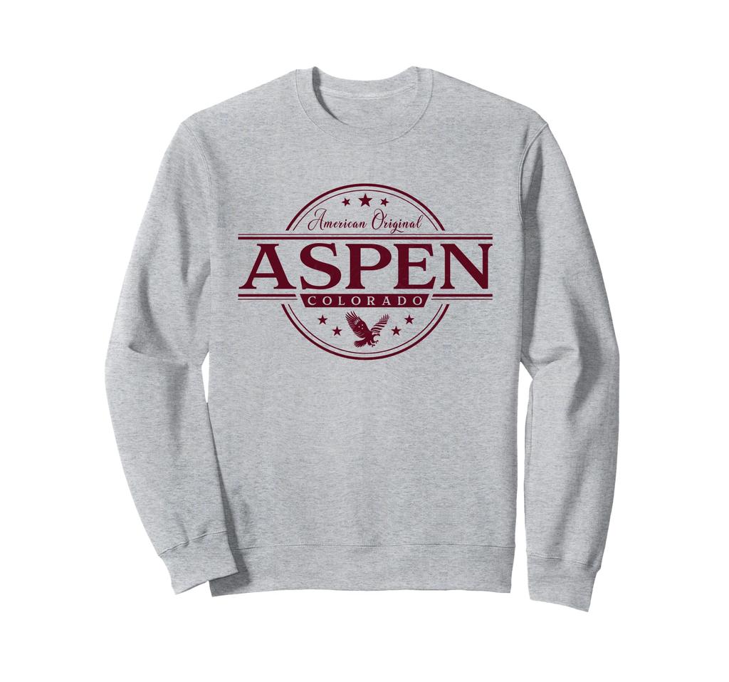Aspen Colorado - Aspen CO Label Sweatshirt