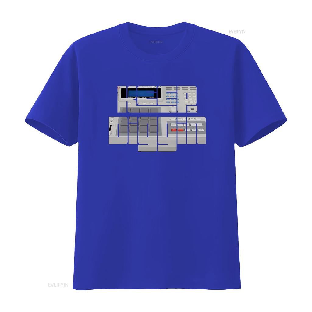 Akai Mpc 3000 Producer Beat Maker Hip Hop Underground Lo Fi Drum Machine Keep Diggin T-Shirt vintage Gewaschen Leicht Unisex