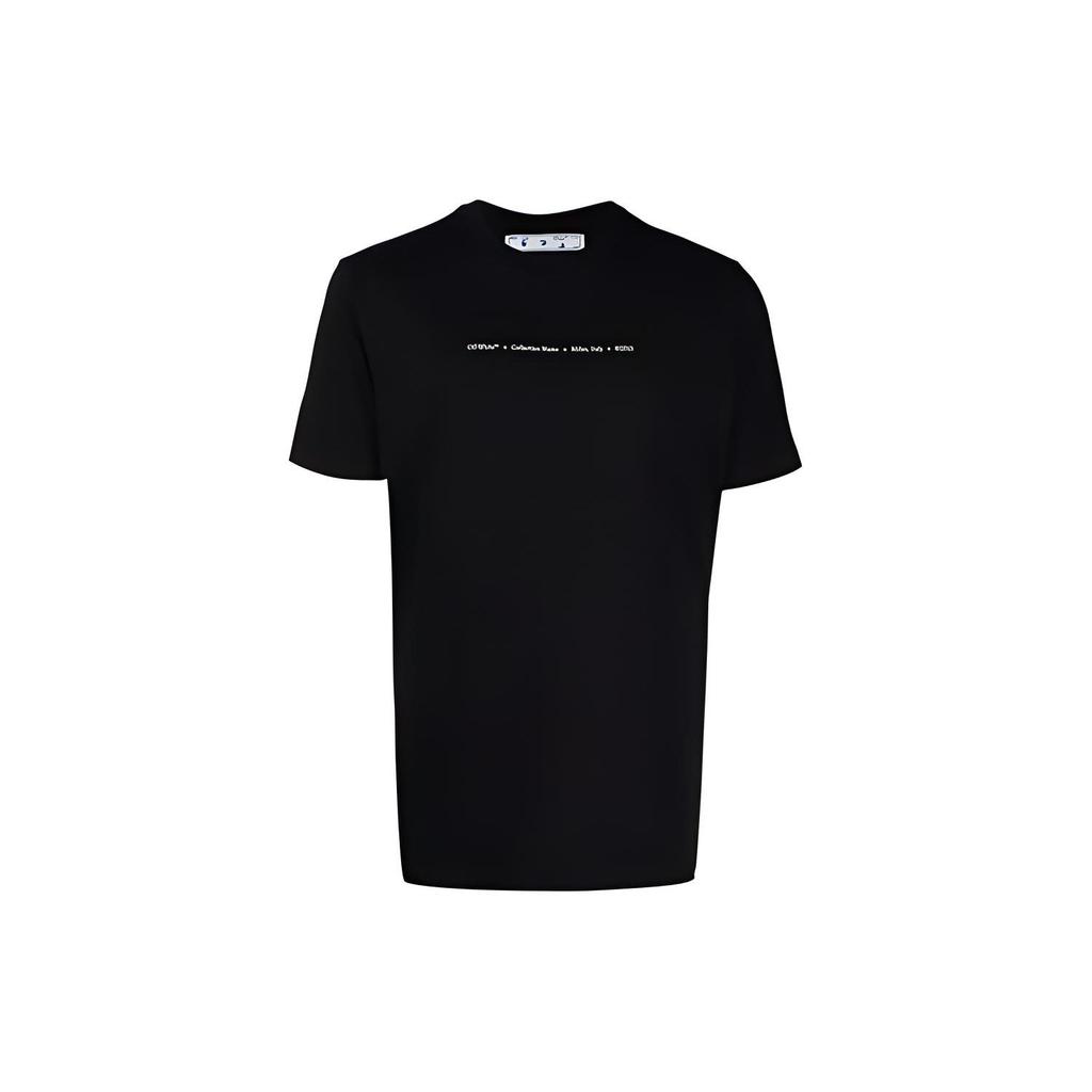 OFF WHITE Tornado Arrow Slim Fit T Shirt OMAA027F21JER0101084