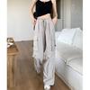 Streetwear Frühling Harem Casual Hosen Männer Elastische Taille Einfarbig Cargo Hosen Multi Tasche Lose Baggy Hosen für Frauen