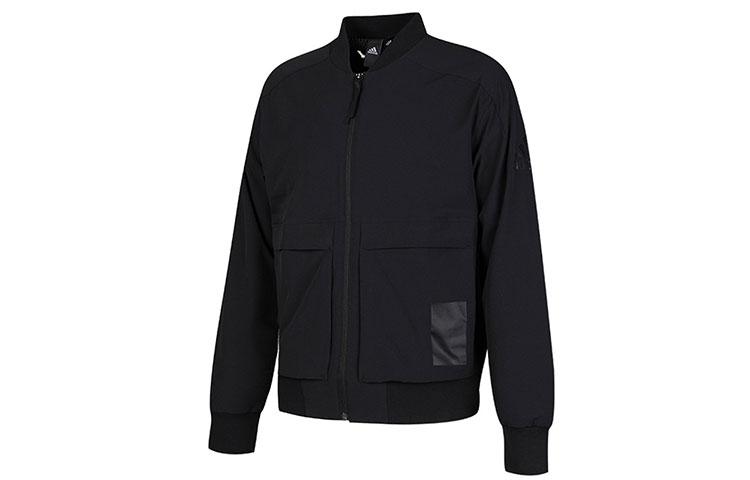 Adidas Jackets Men s Black Baseball Collar Moderate Other EH3750 XXL