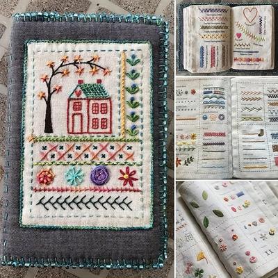 1 Set Of Embroidery Embroidery Books, Stitch Books, Diy Stitch Books, Embroidery Sewing Books, Embroidery Sewing Books, Embroide