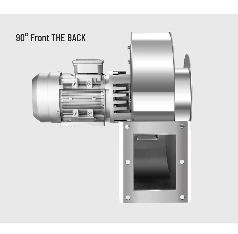 High-Temperature Resistant Stainless Steel Boiler Induced Draft Fan, Dust Removal, 380V/220V