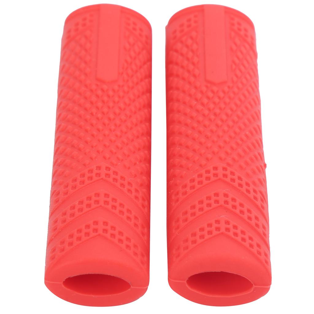 Silicone Anti Slip Brake Handle Sleeve Bicycle Universal Handbrake Lever Protection Cover(Red )
