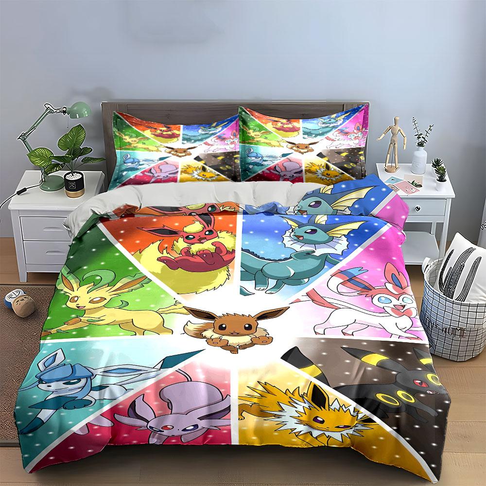 Charming Evolutionary Companions Tapestry Bedding sets Duvet covers Pillowcases(1* Duvet Cover 2* Pillowcases without duvet insert)
