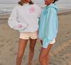 Teen Oversized Floral Y2k Ocean Hoodie Casual Plus Size Sweatshirt