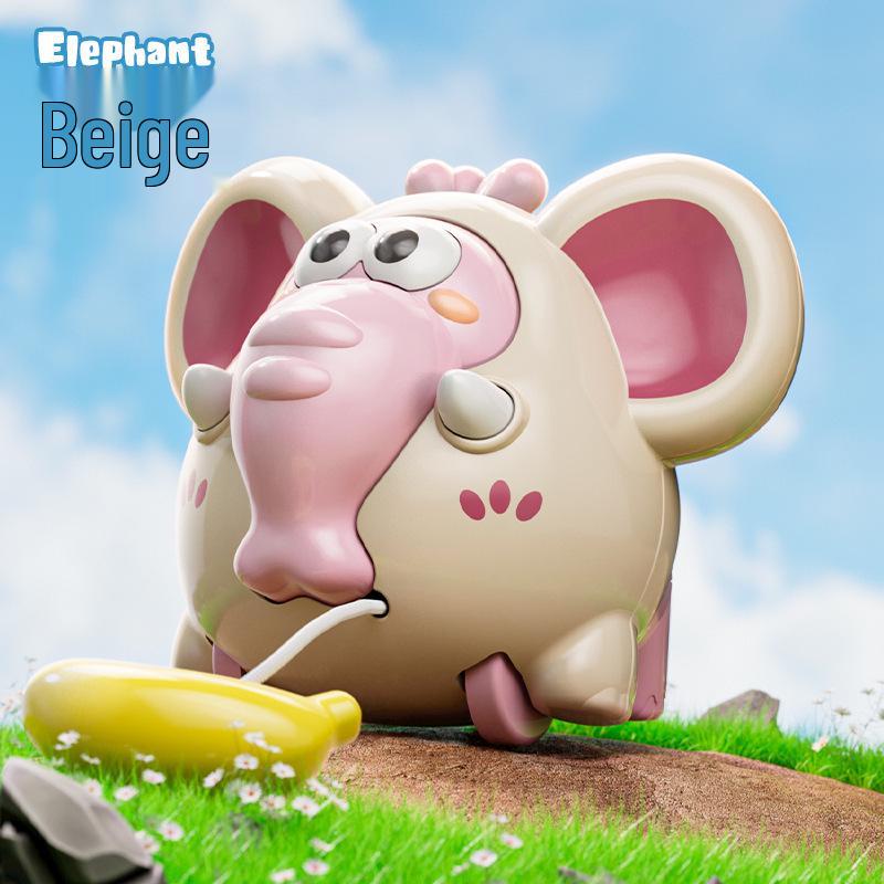 

Очаровательная игрушка-слоник с веревочкой: Образовательный и антистрессовый подарок для детей.