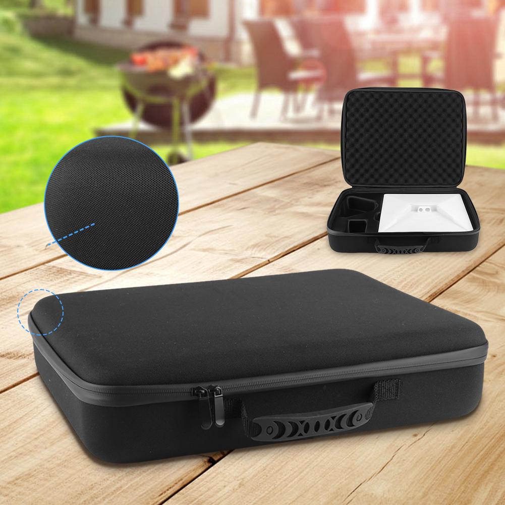 Hard Shell Portable Storage Case with Shock-Absorbing Foam Interior Protective Case Organizer for Mini Dish Kit