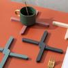 Foldable Silicone Heat Resistant Placemat Non-Slip Table Mat Multi-purpose Pot Holder Dish Plate Coaster Kitchen Dining