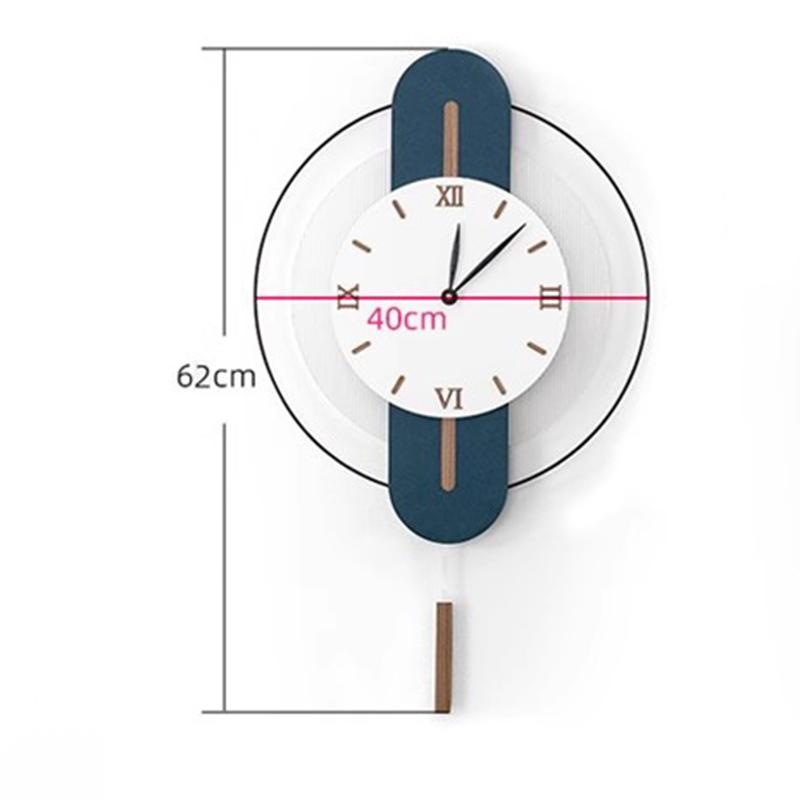 

Luxury Nordic Wall Clocks Modern Home Decoration Wall Clocks Minimalist Clock Large Living Room Clock Elegant Ornaments Design