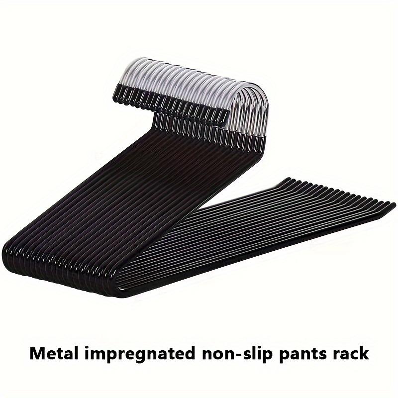 10pcs Metal Z-Shaped Pants Hangers - Space-Saving, Durable for Home & Store Use, Multi-Functional Clothing Rack