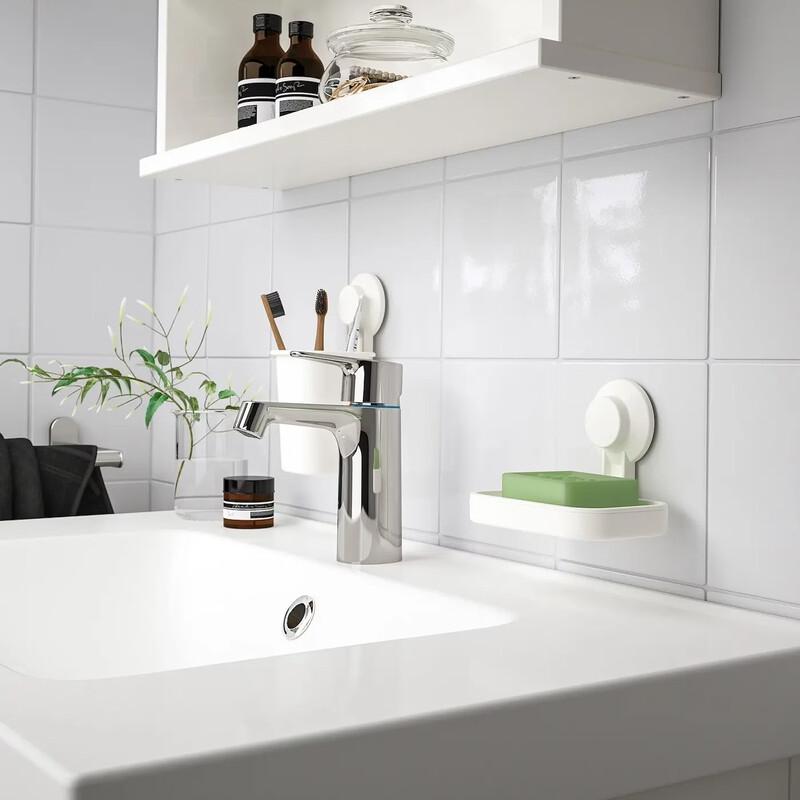 IKEA TISKEN Suction Cup Soap Dish