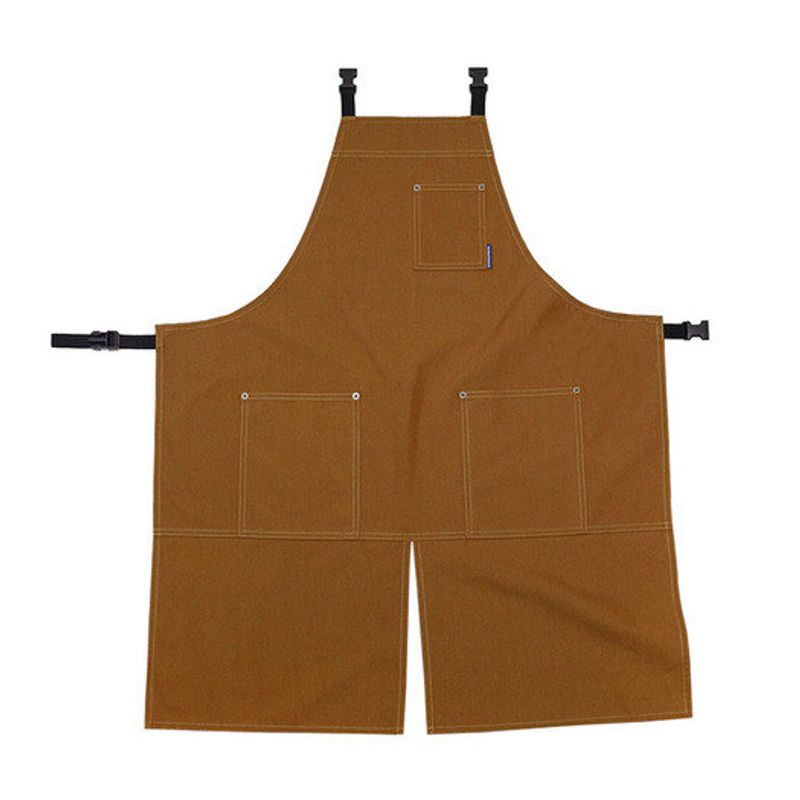 GONG APRON H-STRAP (CARAMEL BROWN)
