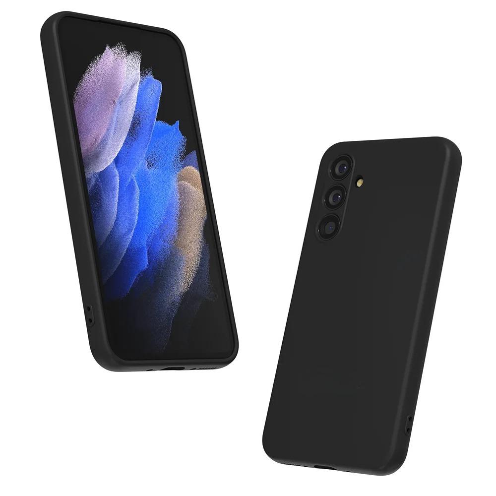 For Samsung Galaxy S25 S25Plus S25Ultra S25Edge S24 FE S23 S22 S21 Ultra Case Soft Liquid Silicone Shockproof Phone Back Cover