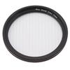 Blue Streak Special Effects Filter Micro Single Lens Camera Optical Glass Blue Streak Filter for Night Shooting