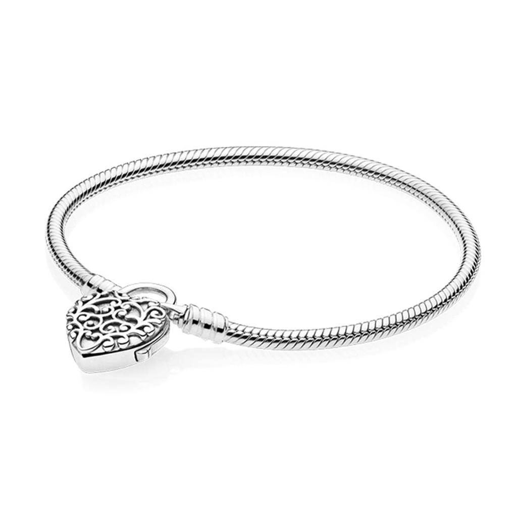 Pandora 925 Sterling Silver Bracelets Women's 597602