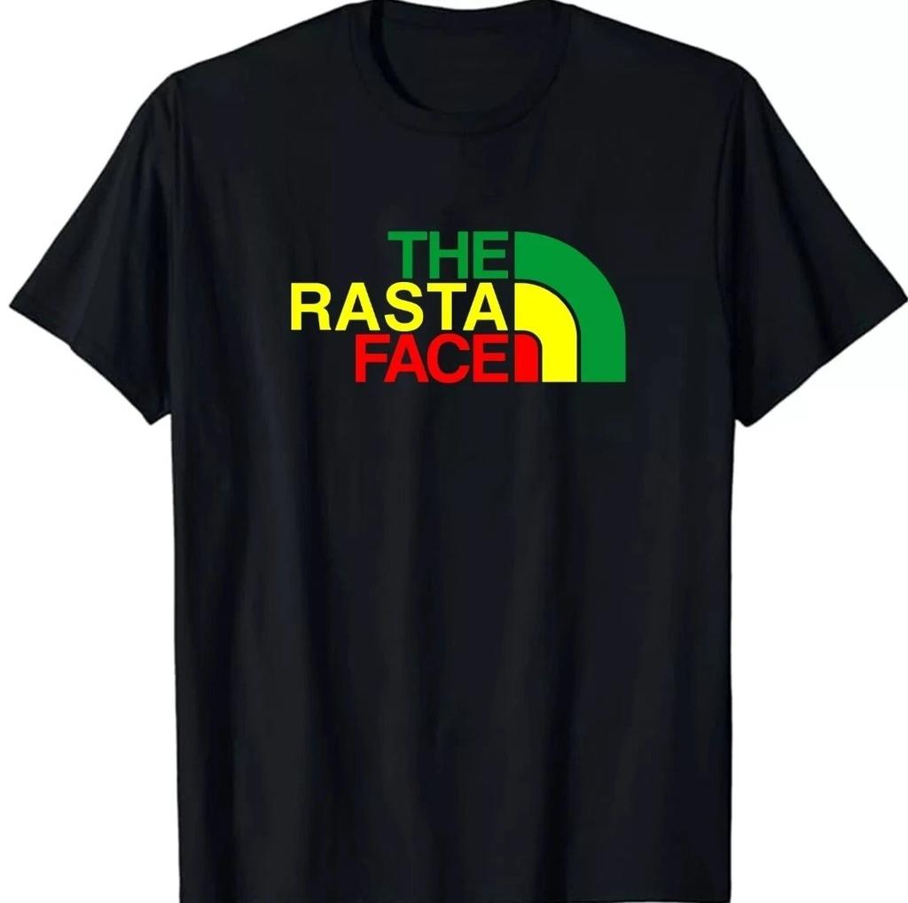 RASTA FACE NUOVA T-shirt 100% Cotone Magliette Uomo Top Tutte le Taglie S M L XL XXL Colori Nero, Blu Navy