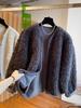 Winter 2025 Women's Faux Lambswool Leather-Fur Coat - Warm, Loose, Fluffy