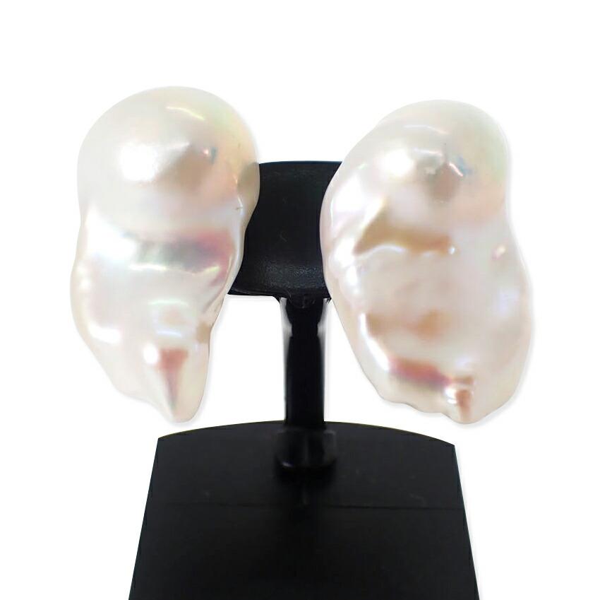 

[New] Pt900 Freshwater Pearl Stud Earrings/j33-9