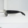 Punk Gothic Nieten Sonnenbrille Unisex Streetwear Mode Brillen
