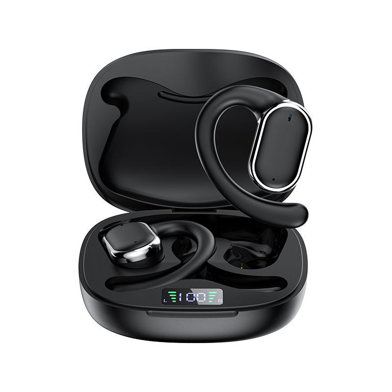 X93 Ear-Hook Bluetooth 5.3: High-Quality Sound, Comfort Fit, Smart Display, Long Battery Life, Universal Model