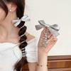 Bowknot Telephone Wire Hair Band Simple Durable Braided Hair Tie Highly Elastic Bubble Braid Headwear Hair Accessories