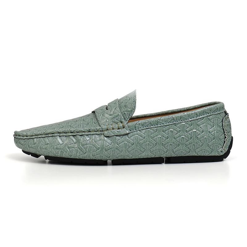 Herren Mokassins Loafer Fahrschuhe Komfort Leder Ballerinas Lässige Slipper Übergröße Farbe Partyschuhe für Herren