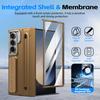 Magnetic Hinge Protection Phone Case for Samsung Galaxy Z Fold 7 6 5 4 3 Fold7 Screen Glass Protective with S Pen Holder Cover