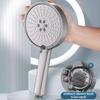 Pressurized Large Panel Shower Head 5 Modes Large Water Flow Multifunctional Bathroom Shower Head Set