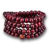 Multicolor Tibetan Buddha Sandalwood Wooden Buddhist Prayer Beads Faith Meditation Unisex Men Women Bracelets