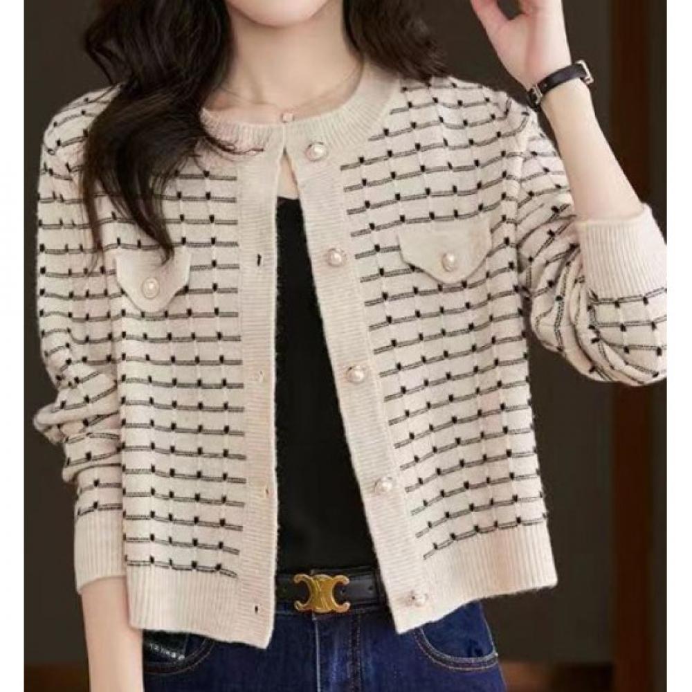 Rellawear Classic Knit Cardigan 2color Rlw240883