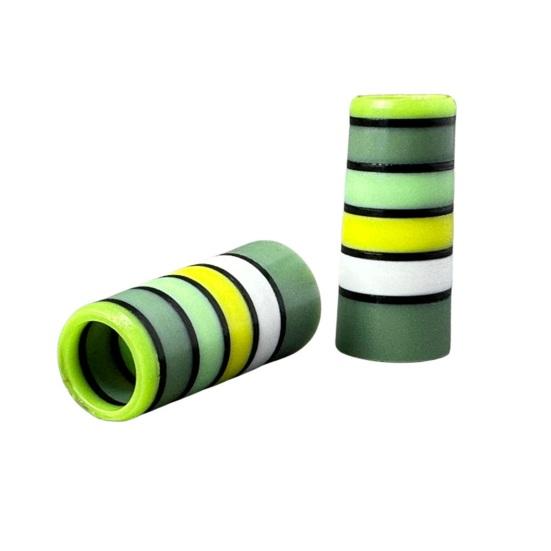 Golf Iron Ferrules Colorful Multi-Ring Golfing Club Ferrules Sleeve for 0.355Inch Taper Tip Iron Wedge