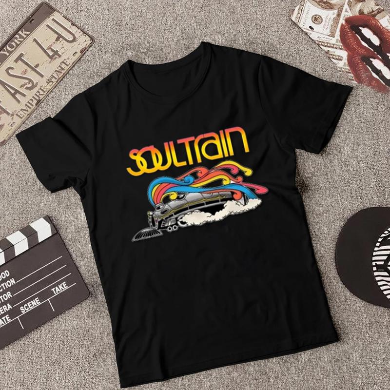 Soul Train Tv Show Unisexs Black T Shirt Size S To 5xl 86a