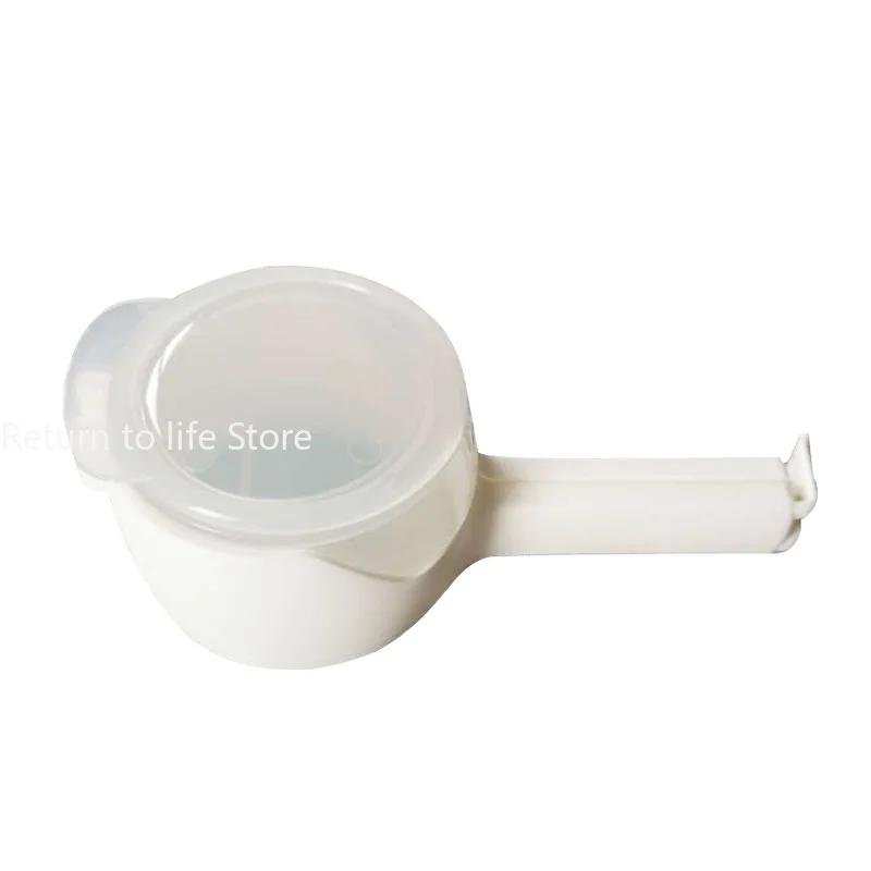 Food Preserving Bag Closure Clip Oat Dispense Spout Snack Bag Clip Moisture Seal Clip Fresh Keeping Sealer Clamp Kitchen Gadget