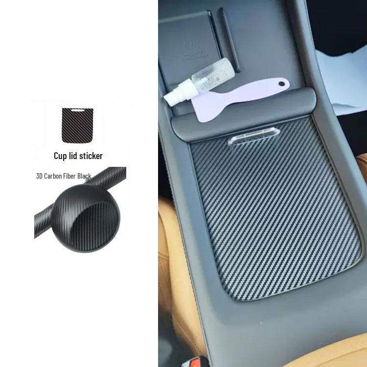 Geely Galaxy L7 Interior Carbon Fiber Console & Cup Holder Protective Film