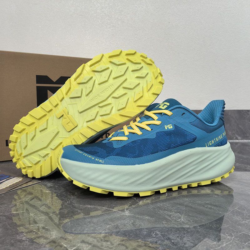 Classic Brand Comfortable Thick Soled Wide Footed Off-road Running Shoe Top Quality Anti Slip Walking Jogging Shoe Running Shoe