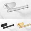 Stainless Steel Toilet Paper Holder – Wall Mount Punch Installation Roll Tissue Dispenser for Bathroom Kitchen and Washroom