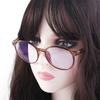 Korean Style Computer Eyewear Round Frame Eyeglasses Women Eyeglasses Anti Blue Light Glasses