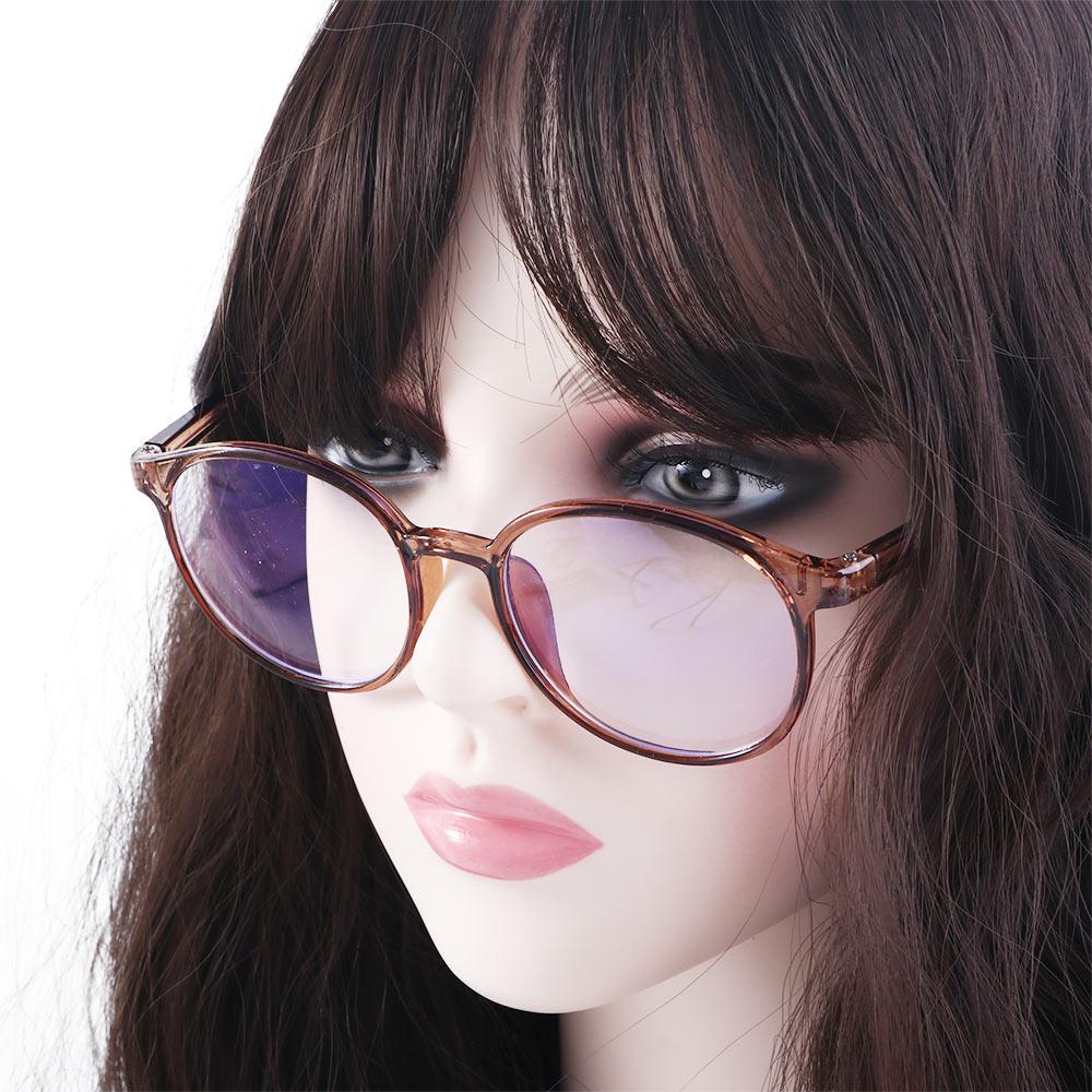 Korean Style Computer Eyewear Round Frame Eyeglasses Women Eyeglasses Anti Blue Light Glasses