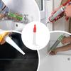 Caulking Nozzle Tips 6X Caulking Nozzle Applicator Set Finishing Tube Sealer Nozzles End Caps Tube Nozzle Tips For Bathroom