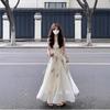 New Chinese Suspender Dress Women's Niche Design Sense 2026 Summer New Great-looking Ink Temperament National Style Long Dress