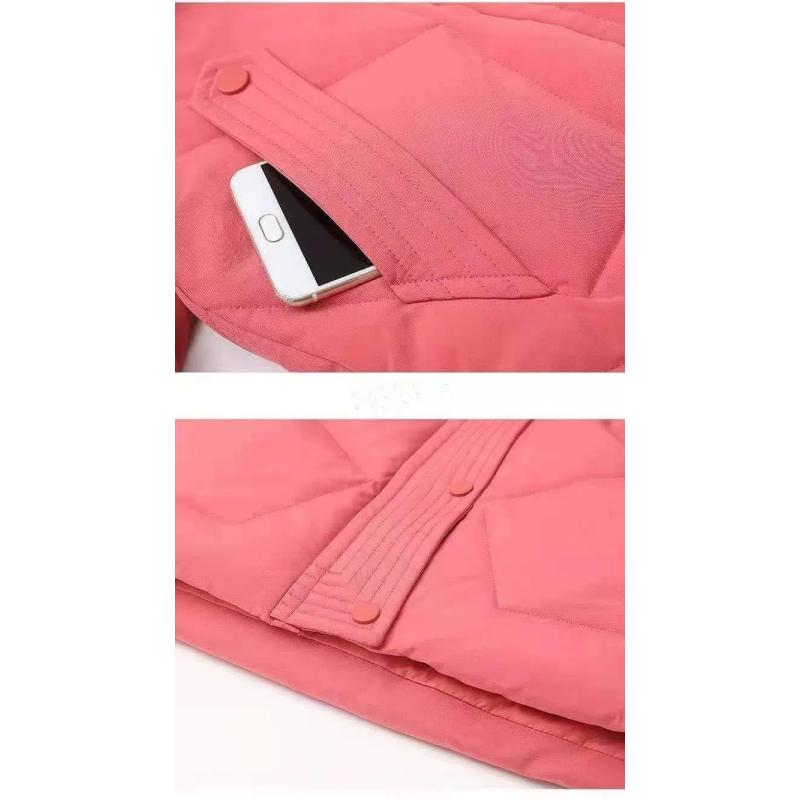 Girls Winter Wear Middle And Older Children Girls In The Long Section Of The Thickened Paragraph Down Cotton Jacket Girls Cotton Clothes