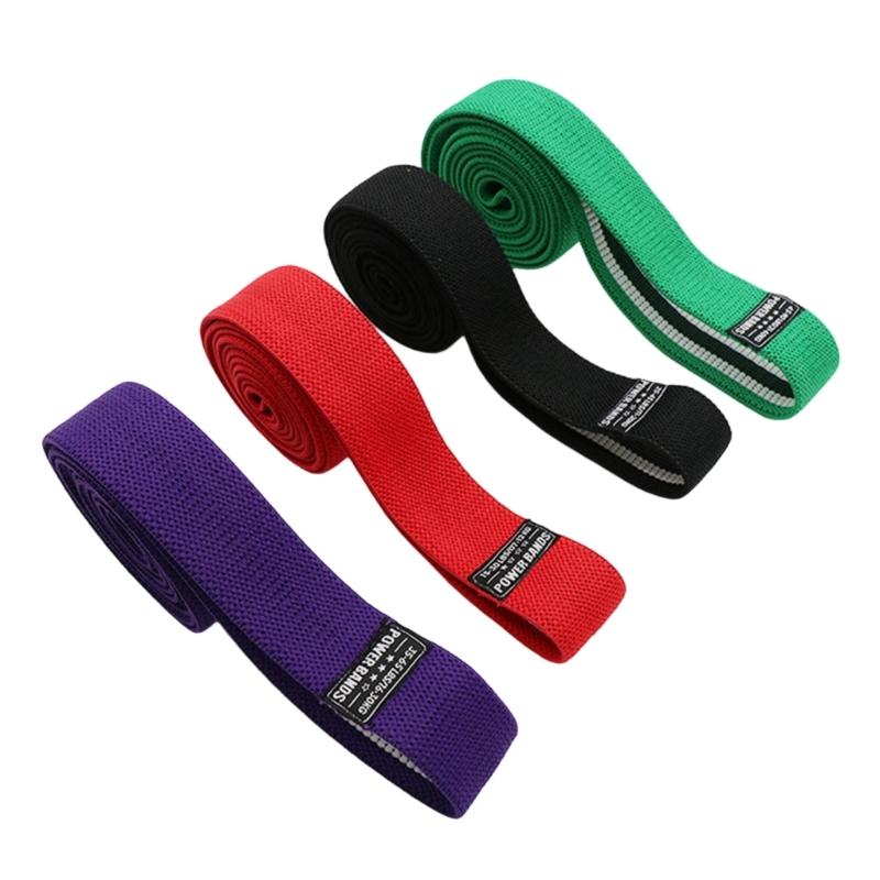Langes Widerstandsband Elastisches Trainingsband Workout Dehnband für Übungen Krafttraining Körperdehnung