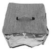 Toaster Cover with Base Waterproof Oxford Cloth Small Appliance Dust Cover with Transparent Front Panel