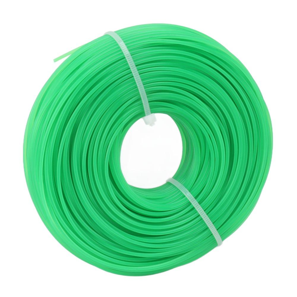 2PCS Nylon Grass Trimmer Line Green Trimmer Replacement Spool Durable Nylon Trimmer Line