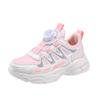 2025 Spring and Autumn Running Shoes Little White Shoes Mesh Girls New Summer Casual Hollow Girls Shoes Children