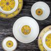 Tang Hui Imperial Enamel Ceramic Dinnerware Set